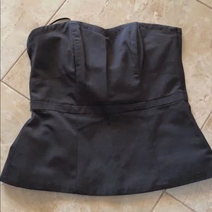 H&M corset / peplum top